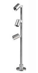 Vitrinenleuchte Herculis Triple 250mm 3W 350mA 3000K silber
