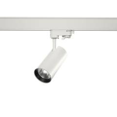 Horus 3-Phasen-Schienenstrahler wei� 4000K, 40�, 7W, 625lm