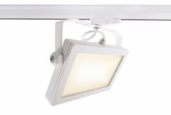 Schienensystem 3-Phasen 230V, Flood SMD, 30 W, 3000 K, Wei�, 220-240V AC/50-60Hz, 30,00 W