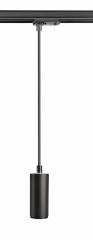 LED 1-Phasen-Pendelleuchte 1,8m LUCEA 6W schwarz, 2700K warmwei�, 800lm, CRI/Ra90 dimmbar