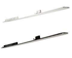 3-Phasen-Leuchte Linear Pro Tilt DALI dimmbar, schwenkbar, 50W, 8000lm, CRI/Ra90, 3000K/4000K, wei�/