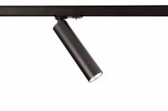D One 1-Phasen-Spot Slim schwarz, 5W dimmbar, 2700K, 36�, dreh-schwenkbar