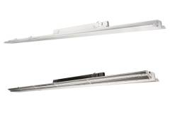 3-Phasen-Leuchte Linear Pro Fold 1500, schwenkbar, 35-50W, 7250lm, CRI/Ra90, 3000K/4000K, wei�/schwa