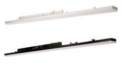 3-Phasen-Leuchte Linear Pro DALI CCT dimmbar, 28-40W, CRI/Ra90, 3000K/3500K/4000K, wei�/schwarz