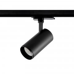 3-Phasen-Strahler Lucea 15 Tilt, 15W, DALI, 2700K, Schwarz, 1950lm