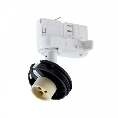 3-Phasen-Strahler, Can Base, 1x max. 7,5W mit GU10 Fassung, wei�