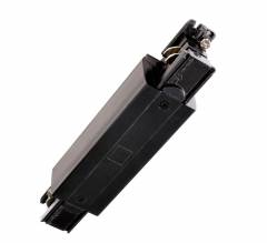 Elektrischer L�ngsverbinder f�r 3-Phasen-System D Line mit Einspeisem�glichkeit, schwarz