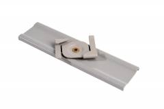 Rasterdecken Schnellmontageklammer f�r 3-Phasen Aufbauschienensystem D Line/DALI, grau