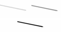 Verl�ngerung f. Deckenabh�ngung starr 300mm f�r 3-Phasen Aufbauschienensystem D Line/DALI, wei�/schw