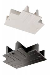 Einbau-Abdeckblende f�r T-Verbinder D Line DALI Einbauschienensystem, wei�/schwarz