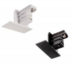 Endkappe f�r 3-Phasen Einbauschienensystem D Line/DALI 230V, wei�/schwarz