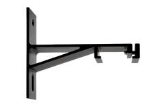 Wandhalterung f�r 3-Phasen Aufbauschienensystem D Line/DALI 230V, schwarz