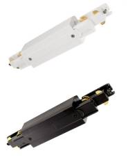 Elektrischer L�ngsverbinder mit Einspeisem�glichkeit links, D Line DALI, wei�/schwarz