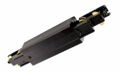 Elektrischer L�ngsverbinder mit Einspeisem�glichkeit links, D Line DALI, schwarz
