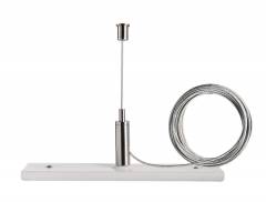 D One Seilabh�ngungshalter mit 3m Abh�ngeseil, wei�