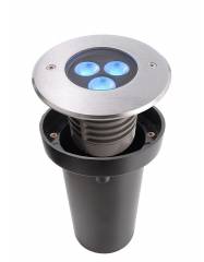Au�en LED Bodeneinbaustrahler III RGB, symmetrisch, LED RGB, 24V, 6W