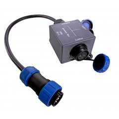 Weipu Verteilerbox IP67 4-polig, Kunststoff