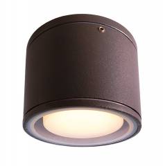 Au�en Deckenleuchte Mob Round I Anthracite, GX53, 9W IP54