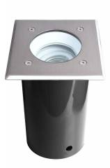 Bodeneinbauleuchte Pavo eckig Set spannungskonstant 220-240V AC 1x max. 9,00W