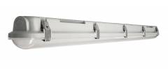 LED Feuchtraumwannenleuchte Tri Proof Basic DALI dimmbar, 36W, 4000K, 1210mm, grau