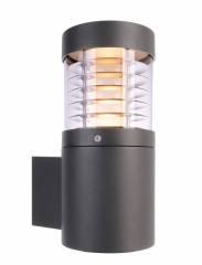 Au�en LED Wandleuchte Ortis, LED warmwei� 15W, dunkelgrau