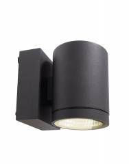 LED Wandaufbauleuchte Mobby II Single 3000K 810lm 10W IP55 dunkelgrau dimmbar