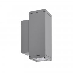 Dimmbare Au�enwandleuchte IP65 ShoreLine Pro Square up & down, 7,5-55W, 3000/4000K