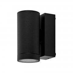 Au�enwandleuchte IP65, ShoreLine Pro Round, 1x max. 7,5W, GU10 Fassung, Dunkelgrau