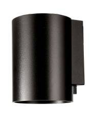 Wandaufbauleuchte au�en, Can IP65, 1x max. 7,5W GU10, schwarz