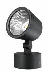 LED Fluter Colt COB 30W dimmbar IP65, 3000K schwarz, 2320lm, Boden-/Wand-/Deckenleuchte