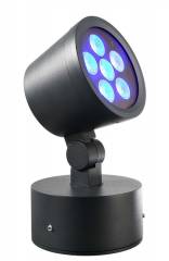 LED Fluter Colt 16W RGB+WW 24V DC, Strahler schwarz, 780lm, 20�, drehbar, IP65