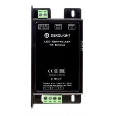 Niedervolt RF Dimmer \(CV, DC\), RF Single, Spannungskonstant RF 2,4 GHz, 12-48 V/DC