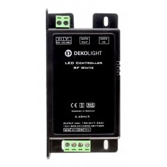 Niedervolt RF Dimmer \(CV, DC\), RF White, Spannungskonstant RF 2,4 GHz, 12-48 V/DC