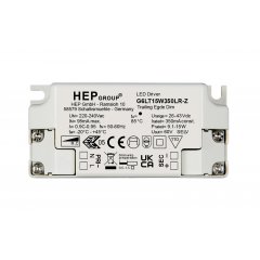 HEP dimmbares Netzger�t stromkonstant \(CC, DC\) G6LT15W350LR-Z,  9,1-15W, IP67, 26-43V/DC