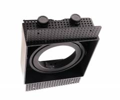 Kardaneinsatz ohne Rahmen aus Aluminium f�r Modular System COB schwarz