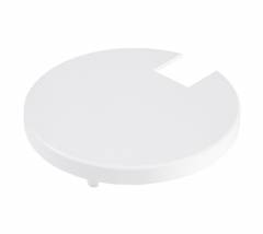 Abdeckung K�hlk�rper Wei� f�r Serie Uni II Mini Wei�, Durchmesser=62mm x H�he 18mm
