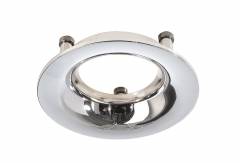 Reflektor Ring Chrom f�r Serie Uni II Mini Silber, Durchmesser=59mm x H�he 21mm