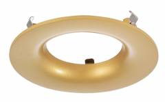 Aluminium Reflektor Ring Gold f�r Serie Uni II Max Gold, HxD= 26x107mm