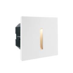 Abdeckung linear f�r Light Base II COB Outdoor Wandeinbauleuchte 100x100mm, wei�