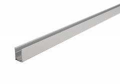 U-Profil f�r D Flex Line SIDE, L�nge: 1m, 15mm breit, Alu eloxiert