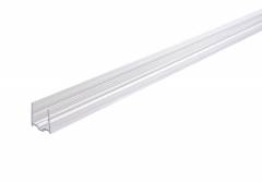 U-Profil Kunststoff transparent f�r D Flex Line TOP, L�nge: 1m, Breite: 19mm
