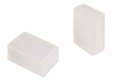 Silikon Endkappen Set 2 St. f�r 24V COB Sauna Stripe