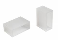 Silikon Endkappen Set 2 St. f�r 24V COB RGB/RGBW Sauna Stripe