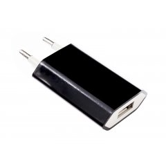 USB A Steckernetzteil 5V DC, 1000mA, Schwarz