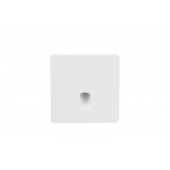 Abdeckung Square f�r Alwaid Pro Wandeinbauleuchte, schmaler Lichtkegel, Wei�