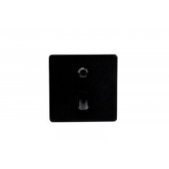 Abdeckung Square f�r Alwaid Pro Wandeinbauleuchte Motion, schmaler Lichtkegel, Schwarz