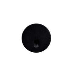 Abdeckung Round f�r Alwaid Pro Wandeinbauleuchte, schmaler Lichtkegel, Schwarz �: 75mm