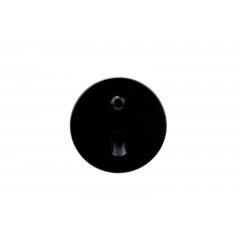 Abdeckung Round f�r Alwaid Pro Wandeinbauleuchte Motion, schmaler Lichtkegel, Schwarz �: 75mm
