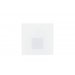 Abdeckung Square Glas f�r Alwaid Pro Wandeinbauleuchte, viereckiger Lichtkegel, Wei�, Glas
