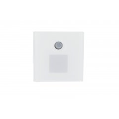 Abdeckung Square Glas f�r Alwaid Pro Wandeinbauleuchte Motion, viereckiger Lichtkegel, Wei�, Glas